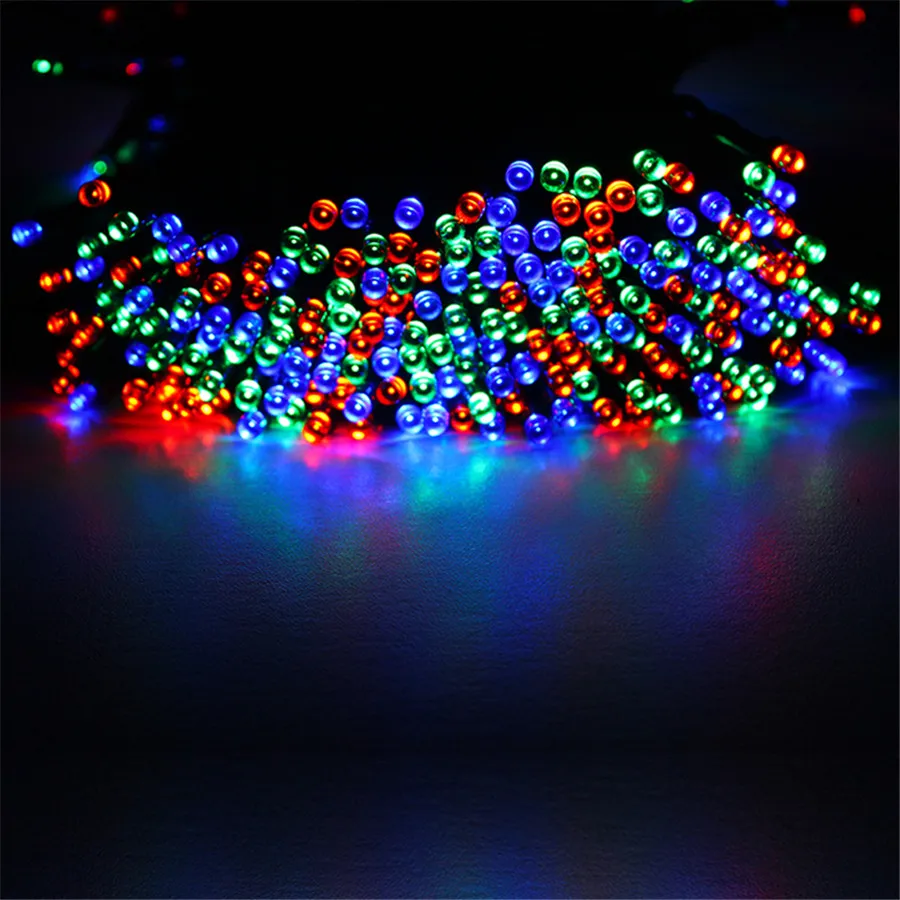 22 м 200LED Солнечная Гирлянда для украшения сада 8 режимов гирлянда дома свадьбы