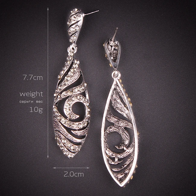 New Fashion Party Jewelry Indian Style Earrings Statement Long Dangle Drop Antique Vintage Retro Gift for Women E16459 | Украшения и