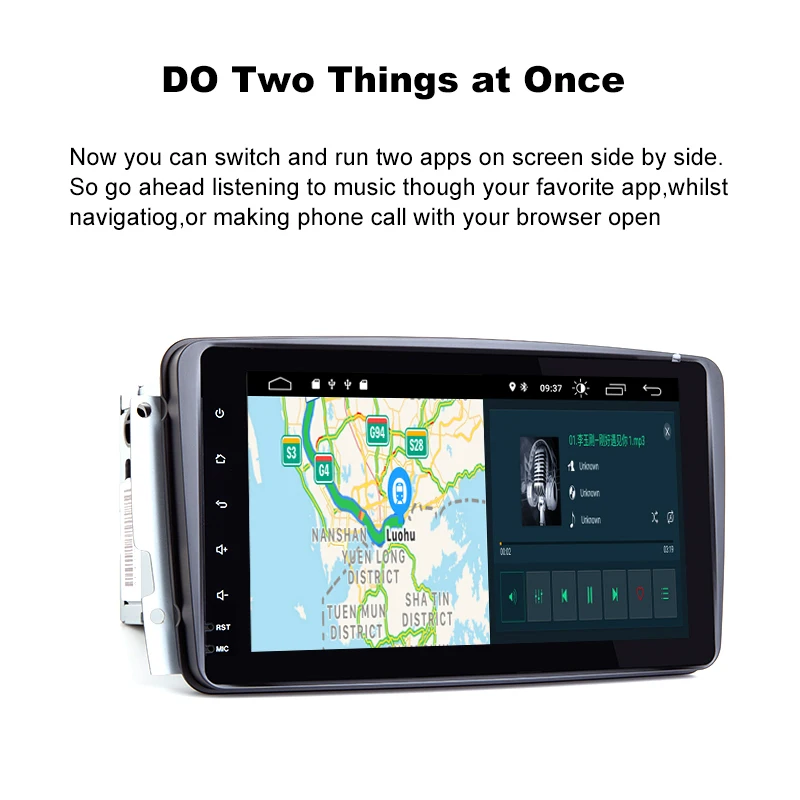 Xonrich 2 Din Android 9 0 Автомобильный мультимедийный плеер для