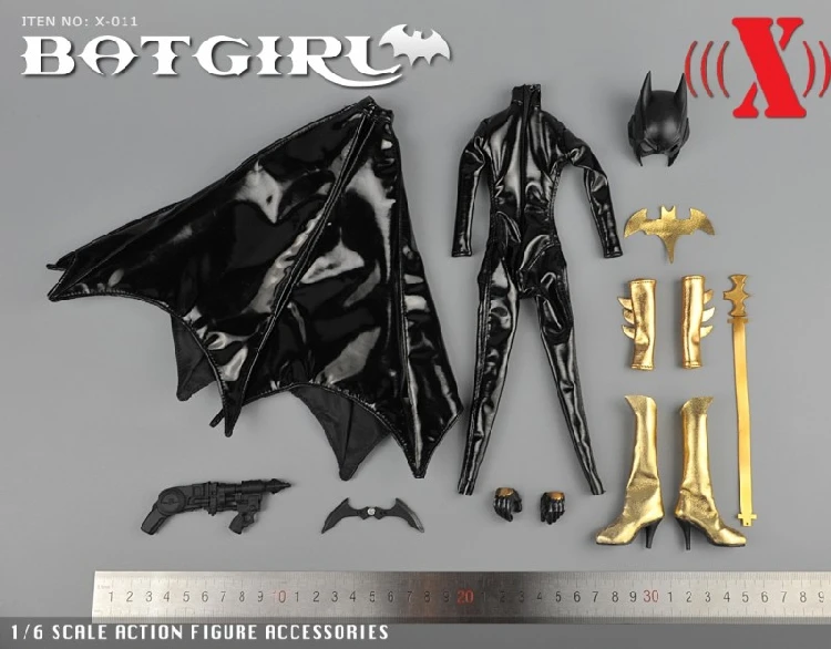 X TOYS 011 1/6 весы женский костюм бэтгёрл Набор для 12 &quotЖенщина фигура|1/6 scale|figure set1/6