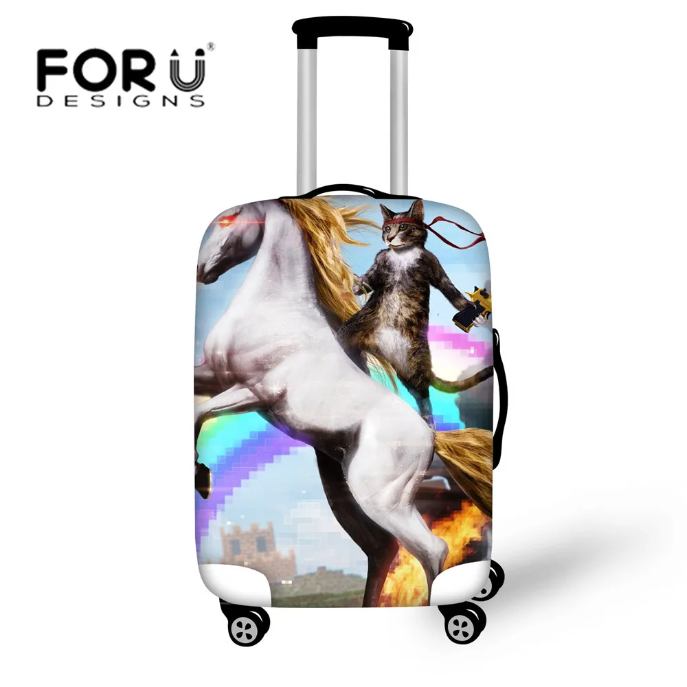 

Travel Luggage Cover Starry Night Galaxy Space Elastic Stretch Protective Suitcase Cover For 18-30 Inch Horse Case Covers Bags