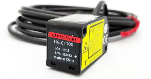 

10PCS HG-C1100 100% New Original Laser Displacement Sensor Micro Laser Measurement Sensor 100mm NPN