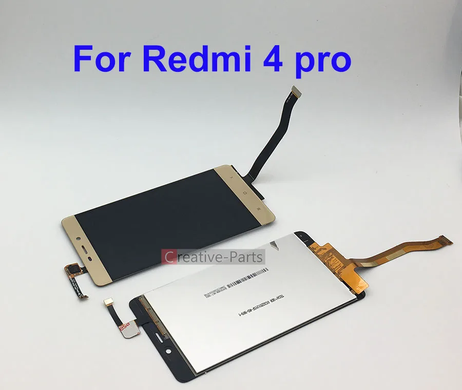 Оригинальный ЖК дисплей для Xiaomi Redmi 4 PRO 3 ГБ ОЗУ золотой цвет с сенсорным стеклом