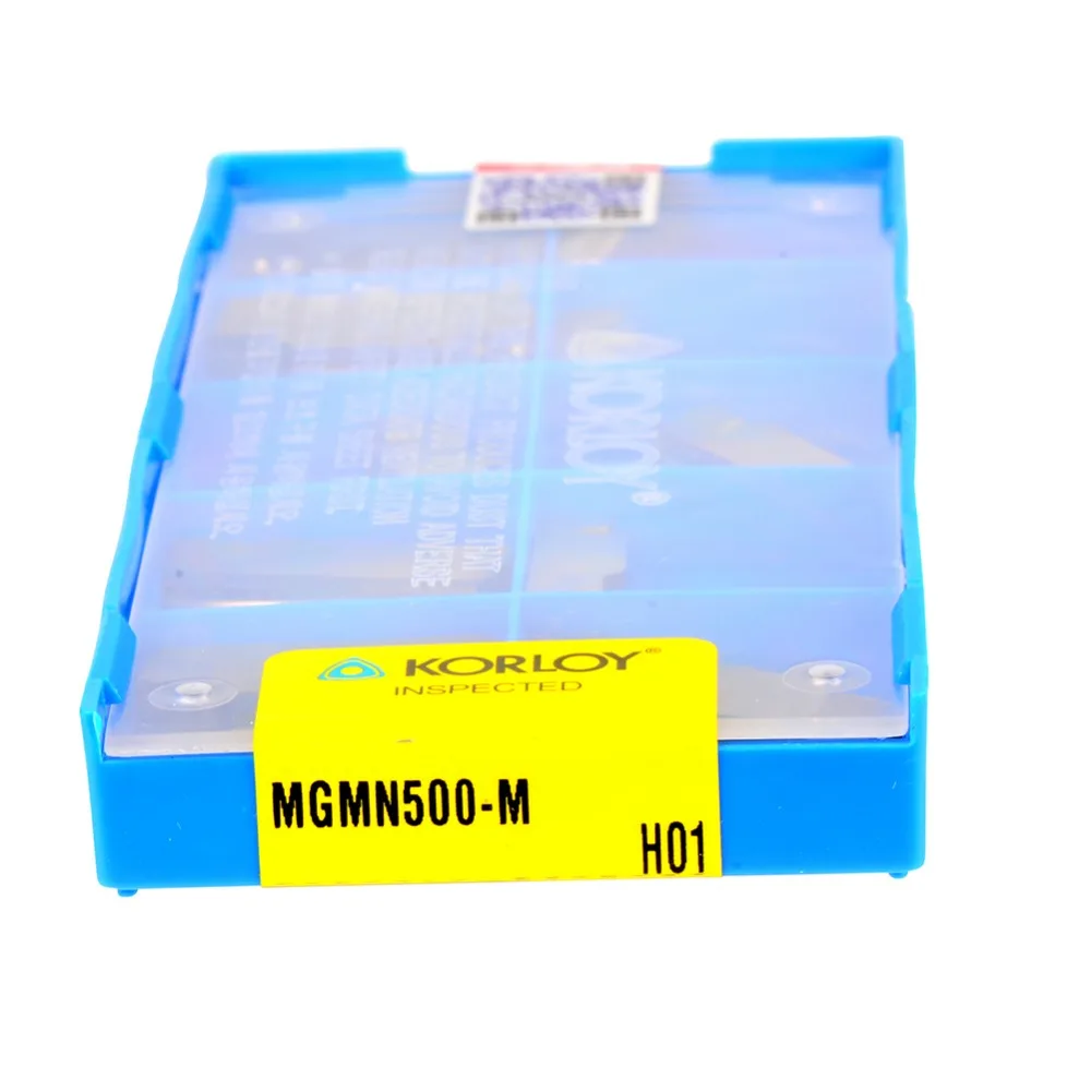 

10PCS/box MGMN500-M carbide parting Grooving inserts lathe tool cnc plate MGMN500 for Grooving Holder MGIVR MGEHR