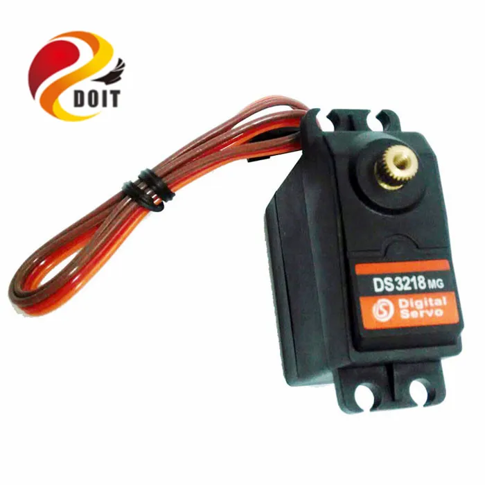 Цифровой сервопривод DOIT DS3218 с высоким крутящим моментом для моделей самолетов