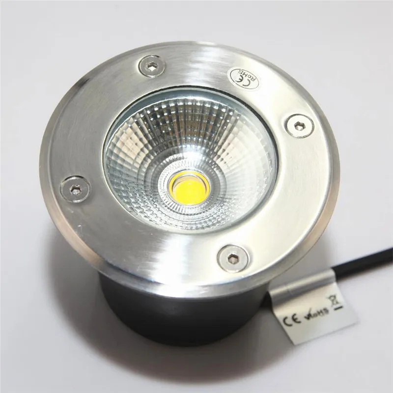 12 Вт 15 20 COB LED подземный свет DC12V вход светильник светодиодный прожектор напольный