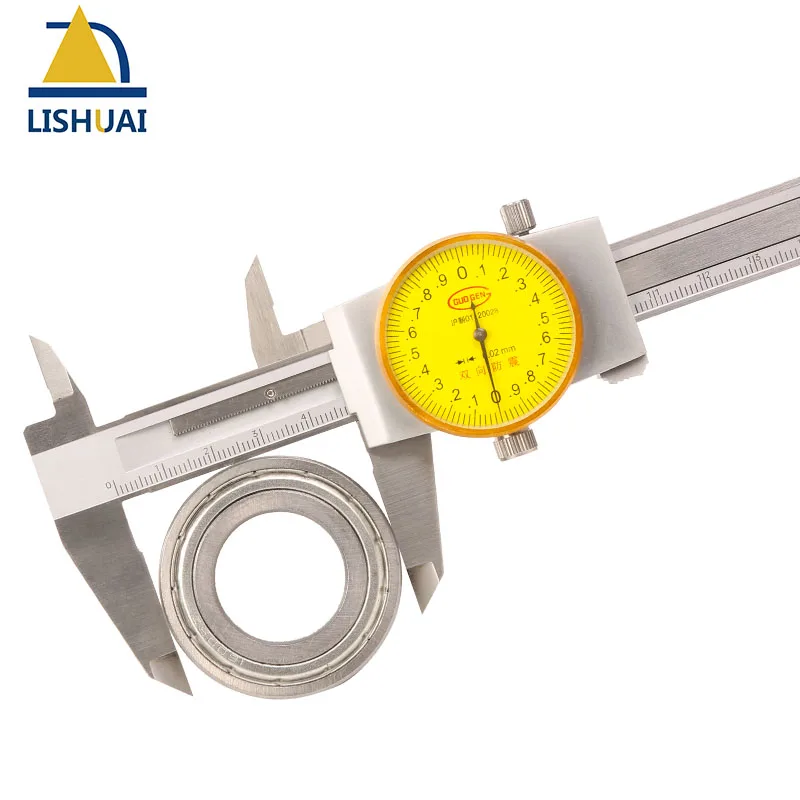 Ударопрочный штангенциркуль из нержавеющей стали 0 200 мм|vernier caliper|dial caliperoutside caliper |
