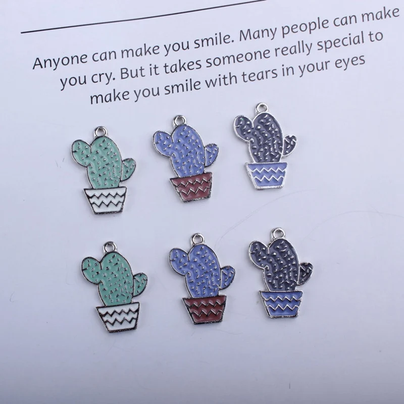 

Подвеска в горшке С КАКТУСОМ, подвеска с растениями, элегантные аксессуары «сделай сам» Для женщин ручной работы, ювелирные изделия, ожерел...