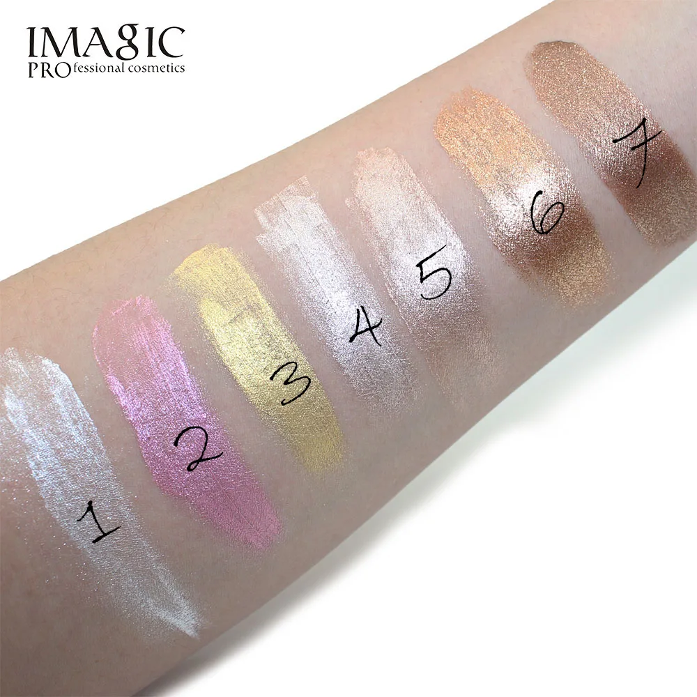 IMAGIC Make Up Face Золотой хайлайтер 3D макияж жидкое свечение осветитель контур лица