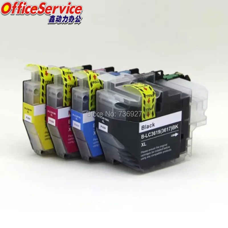 Чернильный картридж LC3619 LC3617 LC3619XL совместимый для принтера Brother MFC J2330DW печати на