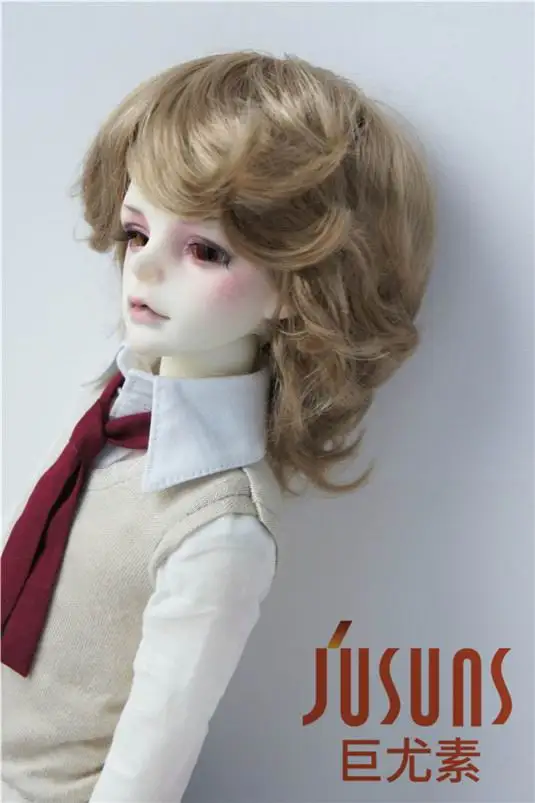 JD075 1/4 BJD парики SD с плавным вырезом кукла парики 7-8 дюймов кукольный парик игрушка кукольный парик аксессуары