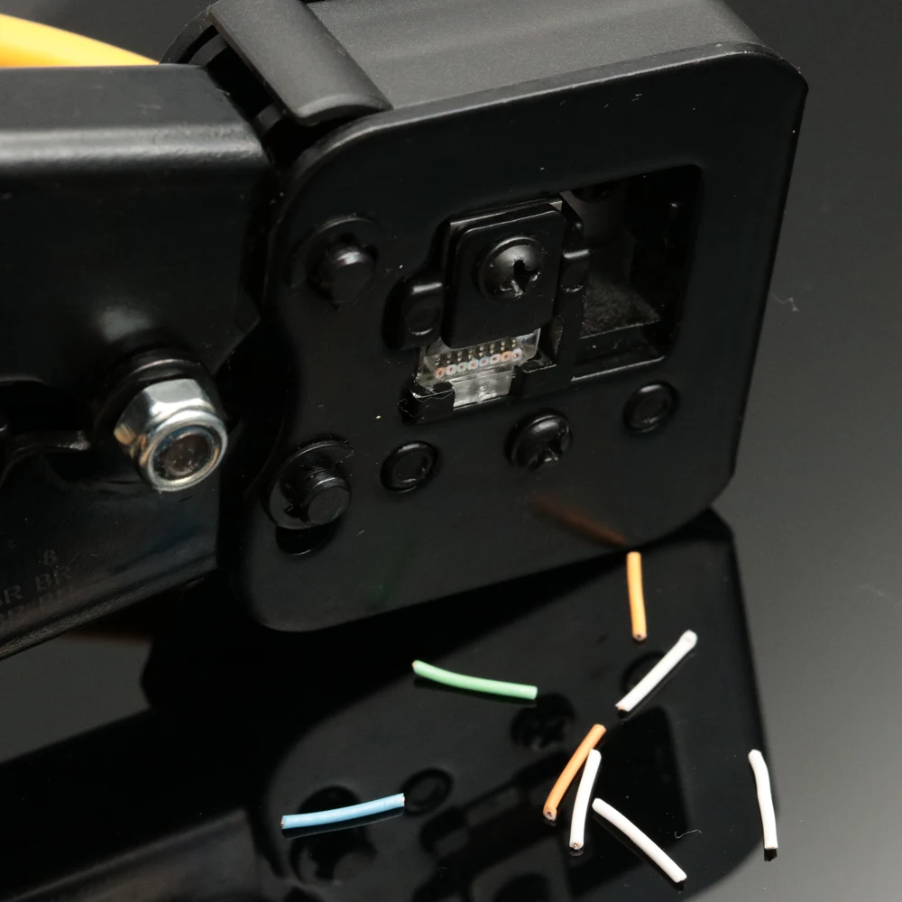 100 шт. Cat5E RJ45 8P8C EZ разъем Cat6 RJ 45 Ethernet Кабельный штекер Cat 6 сетевой кристальная