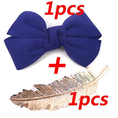 2PCS Style 16 Заколки для волос для девочек, женские заколки в форме листа для девочек, заколка для волос, заколка для волос, украшение для волос, аксессуары для волос для женщин - Цвет: 2PCS Style 16