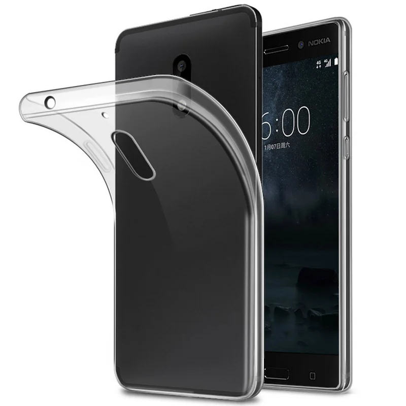 10 шт. ультратонкий прозрачный мягкий чехол из ТПУ для Nokia Lumia N430 N540 3 5 6 | Мобильные