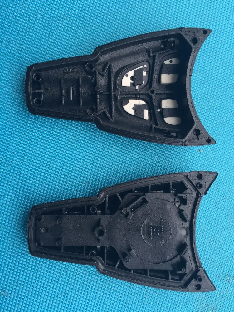10PcsLot Replacement Key Blank Cover For SAAB 93 95 9-3 9-5 4 Buttons Car Remote Rubber FOB Case Shell No Logo Accessories Parts - купить по
