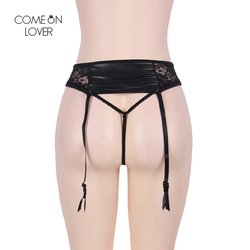 Кружевные подвязки Comonlover кожаные ремень женский 5XL 6XL пикантные женские стринги с