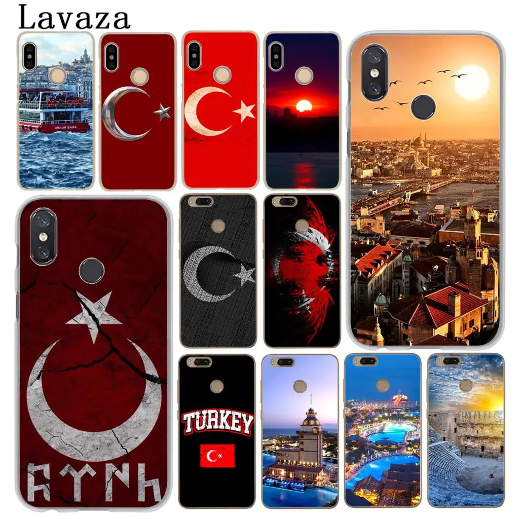 Чехол для телефона Lavaza Flag of Turkey Стамбул Анталья Xiaomi MI 10 9 9T CC9 CC9E A3 Pro 8 SE A2 Lite A1 6 pocophone