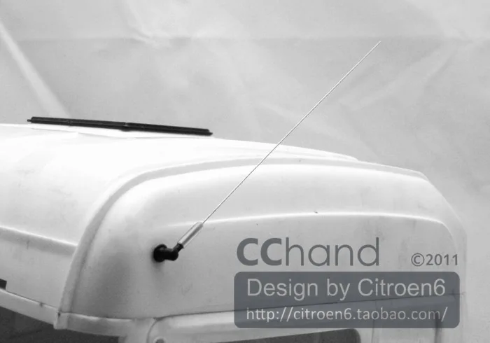 CChand TAMIYA 1/14 прицеп трактор SCANIA R470 R620 имитация антенны на крышу (серебристая