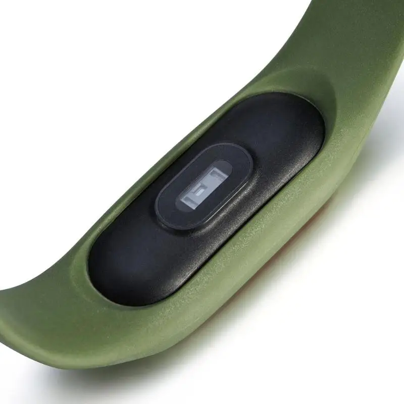 Цветной силиконовый ремешок на запястье браслет для Xiaomi Mi Band 2 браслеты