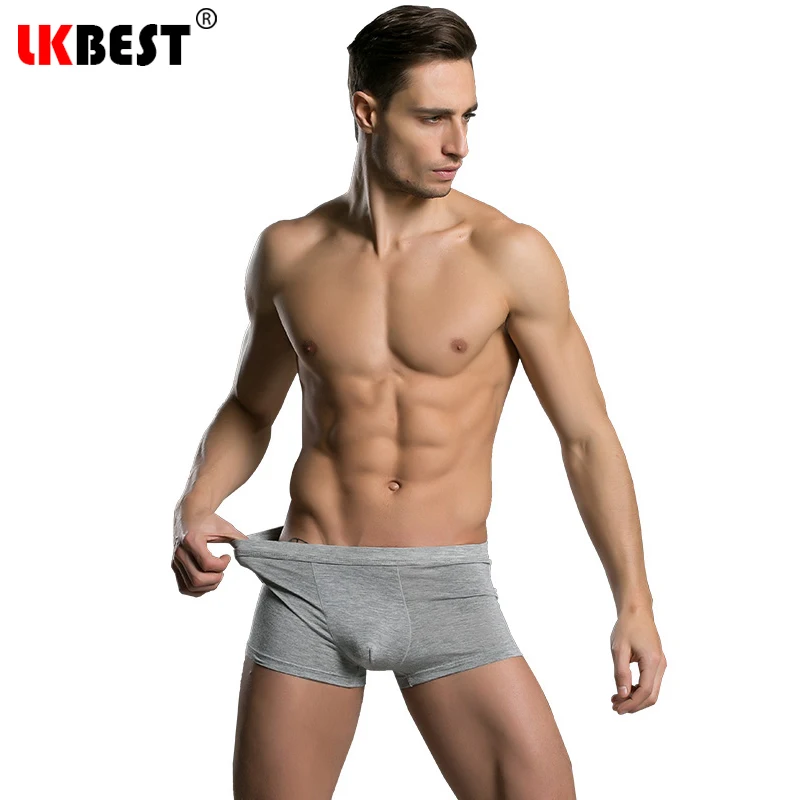 LKBEST 6 шт./лот Новое модное мужское нижнее белье леопардовые мужские шорты