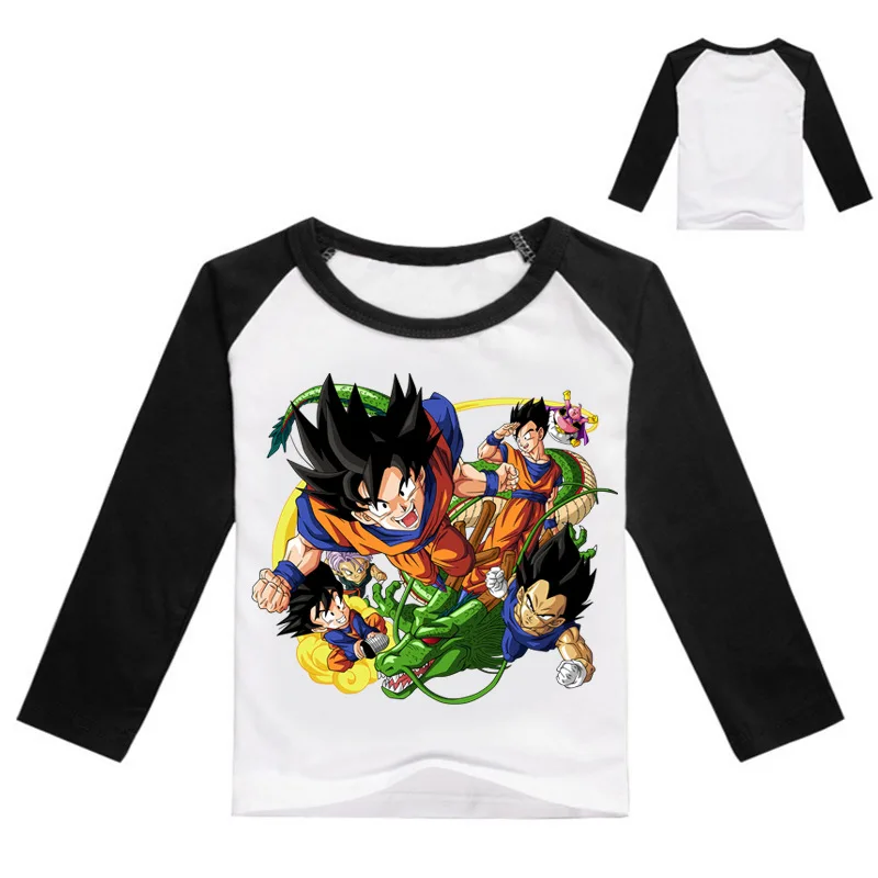 Толстовки для мальчиков с героями мультфильмов Dragon Ball Z Goku DBZ, толстовки для девочек, верхняя одежда, Весенняя детская одежда, детская одежда с длинным рукавом и капюшоном - Цвет: style 19