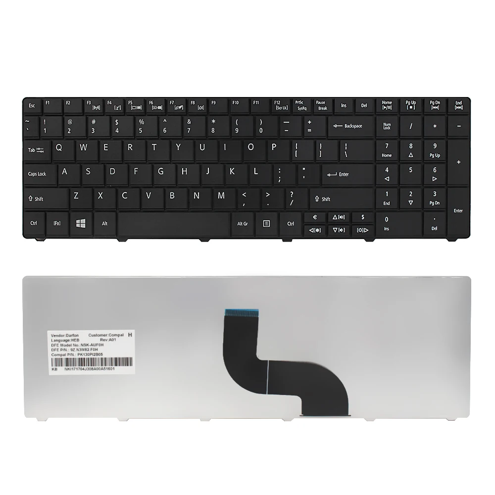 E1 571 US клавиатура для Acer Тетрадь 571G 531 531G 521 521G teclado|Клавиатуры замены| |