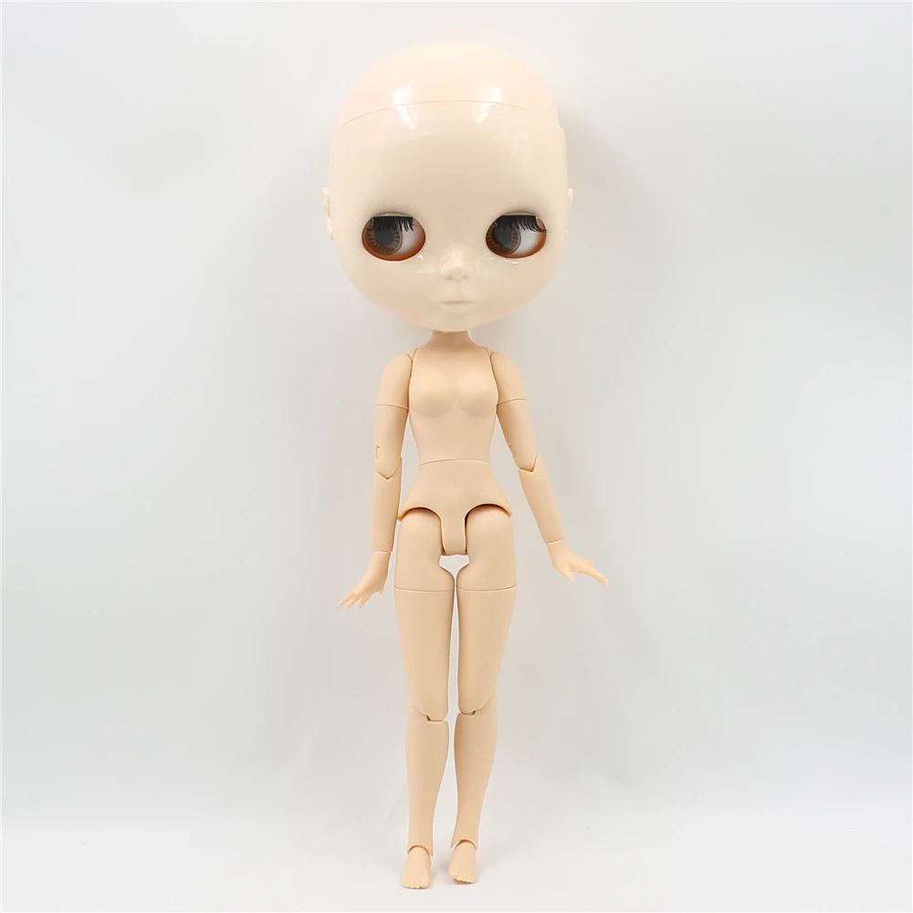 Free shipping factory rubber and joint body without wig dedicated for customize Blyth 4 color skin option no makeup | Игрушки и хобби