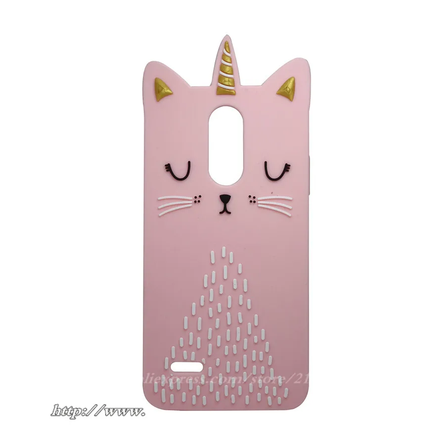 Для LG LV3/LG Aristo M210/LG K8 2017 силиконовый 3D чехол для телефона с мультяшным котом (2017) X300