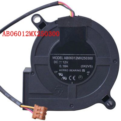 Новый оригинальный вентилятор проектора 12В AB06012MB250300 OL2A AB06012MX250300 OX2V5 AB05012DX200300 OXL1B