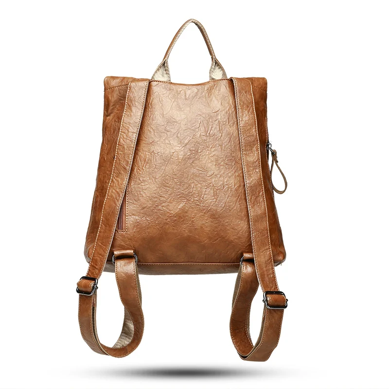 Рюкзак с защитой от кражи женские рюкзаки модные однотонные школьные сумки для