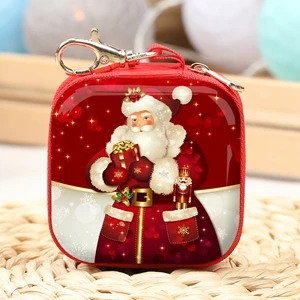 4 12 шт. 7*7*3,5 см DIY Новогодние украшения подарки для творчества детские игрушки подарки Рождественские елки оконные держатели Рождественский Декор - Цвет: 4