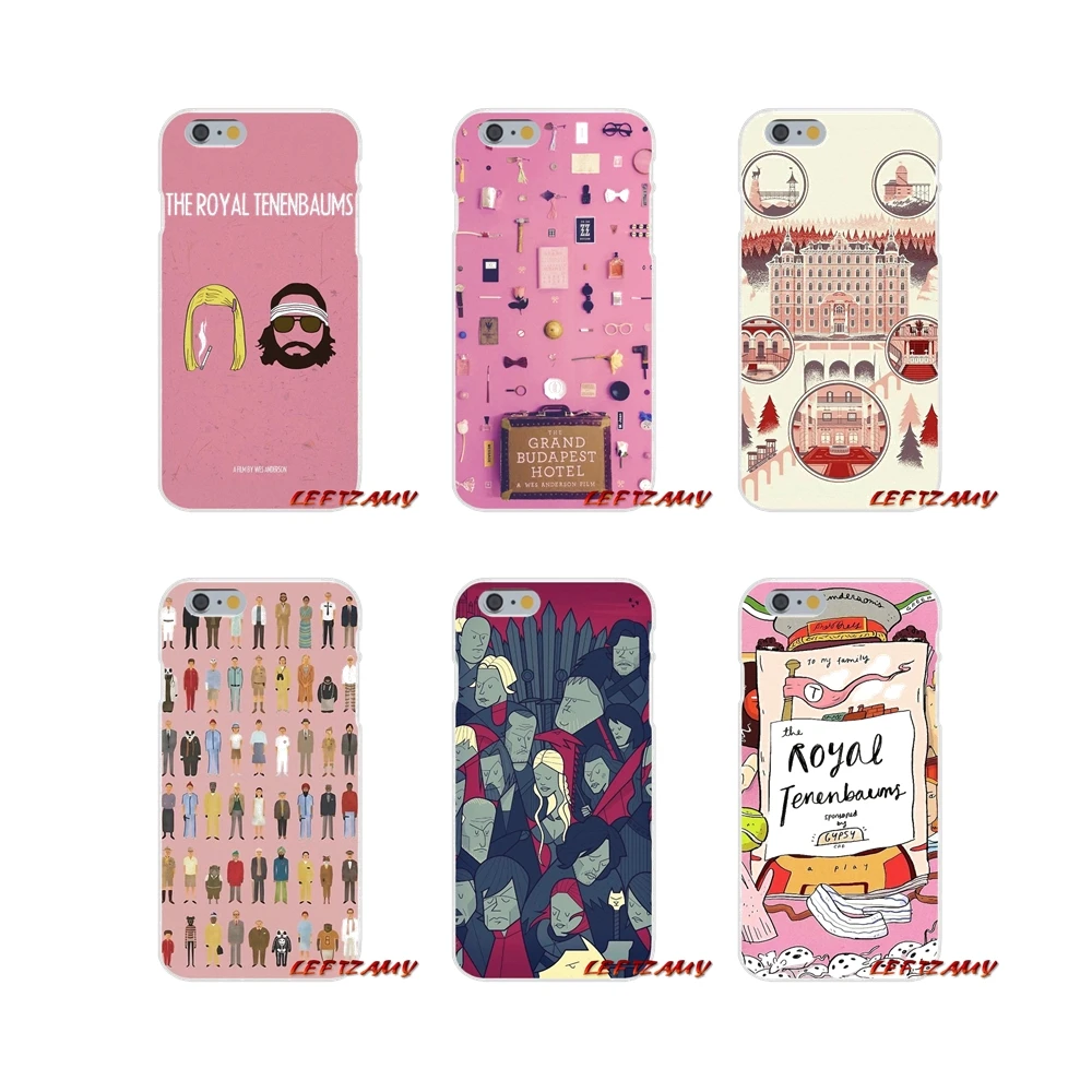 Wes Grand Budapest Hotel для iPhone X XR XS MAX 4 4S 5 5S 5C SE 6 6S 7 8 Plus Аксессуары чехлы