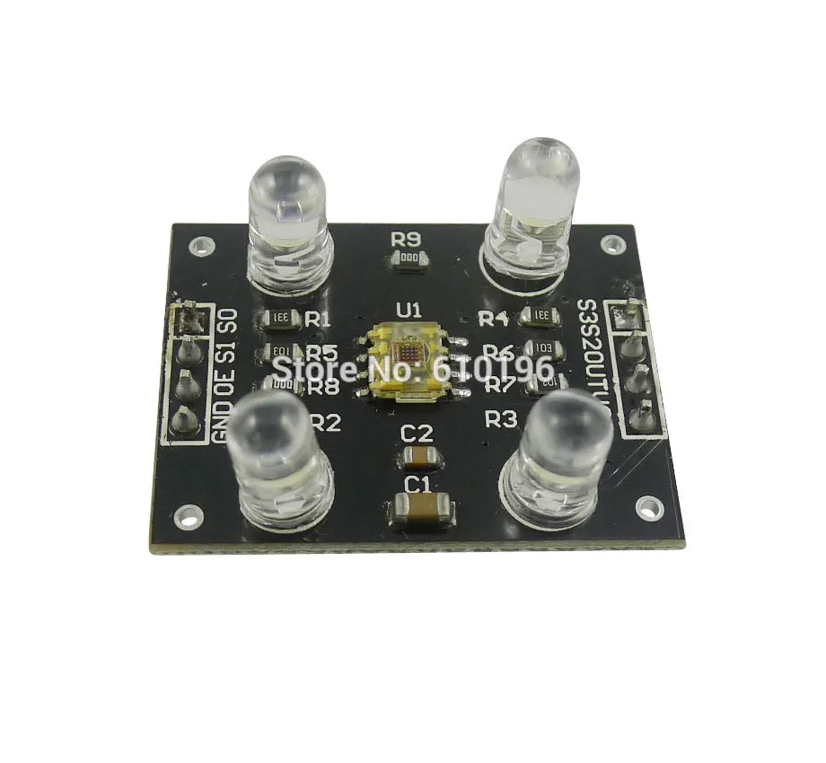 10 шт./лот TCS230 модуль датчика распознавания цвета детектор датчик обнаружения