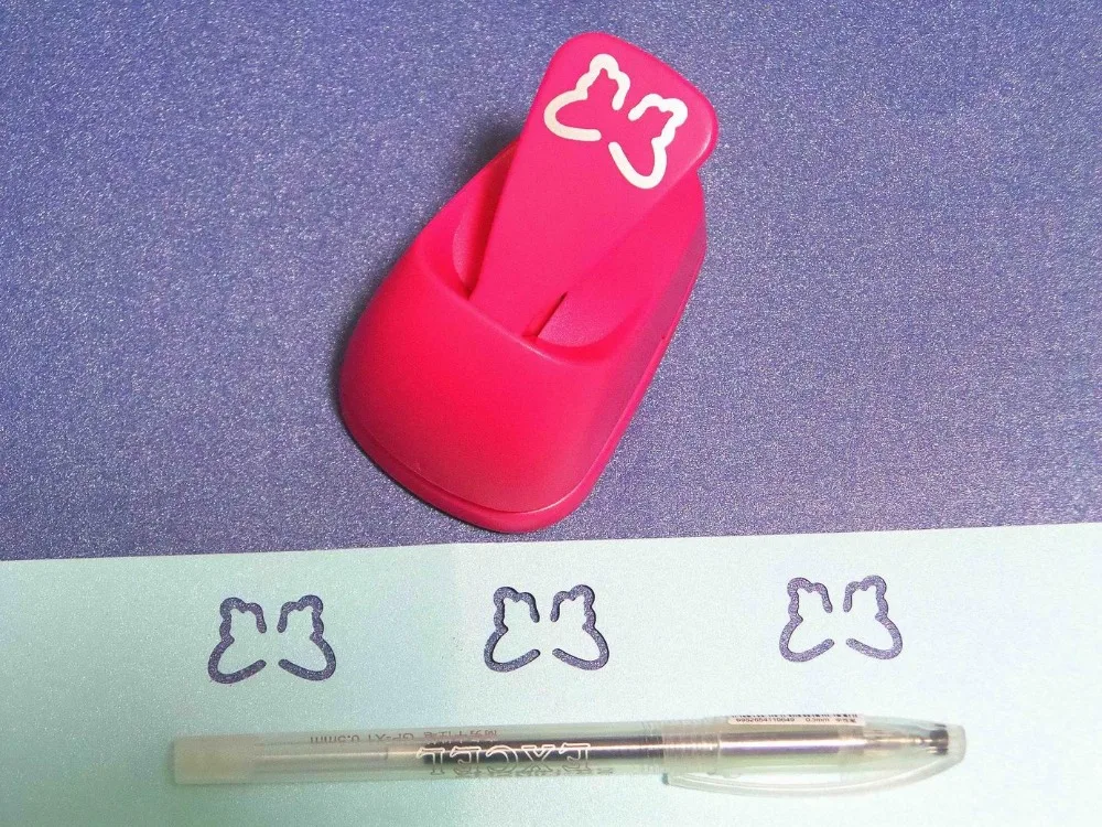 2 5 см бабочка (полые) форма ремесла удар набор Ремесло Скрапбукинг школа бумага