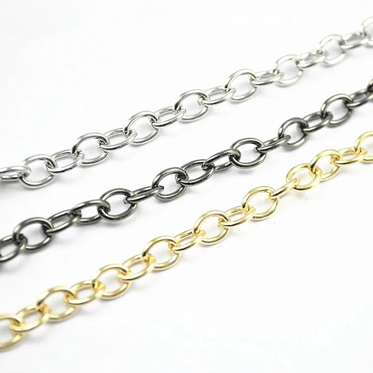 O-образный стиль металлические цепочки для кошельков DIY сумки цепи веревка ремень