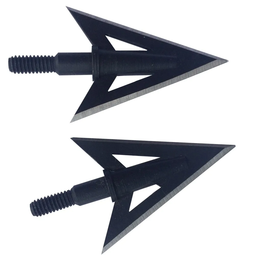 

6pcs a lot Steel 100 Grain Arrow Heads Tips Arrow Points Archery Hunting