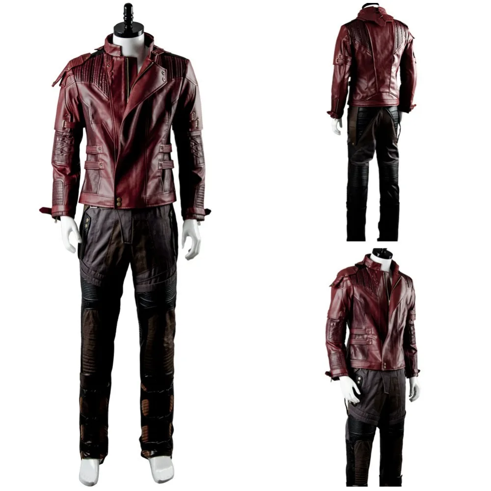 Питер Джейсон Косплей Костюм стражи галактики 2 Quill Starlord Куртка только косплей костюм Взрослый s-xxl мужчины куртка