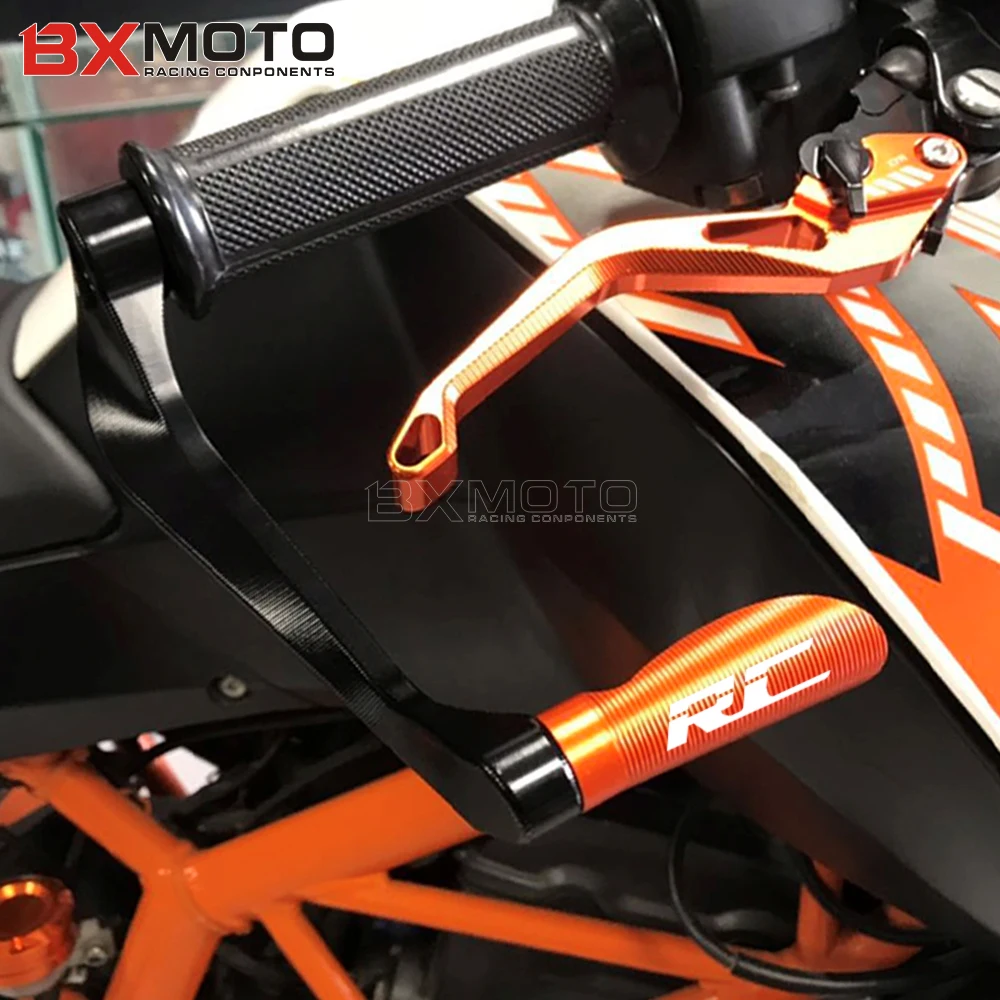 Новинка алюминиевые ручки для мотоциклов KTM RC390 RC120 RC200 RC8 CNC защитные рычаги