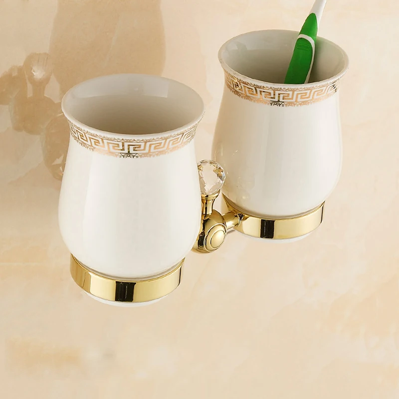 Аксессуары для ванной комнаты из латуни и керамики|tumbler holder|double tumbler holderbathroom