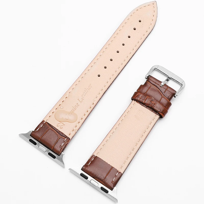 Ремешок из натуральной кожи для iWatch 1 2 3 Series|Ремешки часов| |