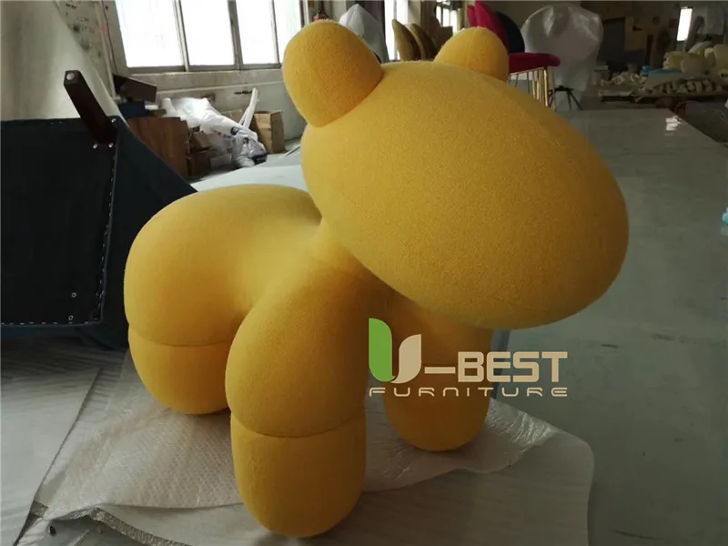 U-BEST Америка Горячая Распродажа детская мебель стульчик-лошадка пони стул, развлекательный современный для отдыха из стекловолокна безрукий стул для детей