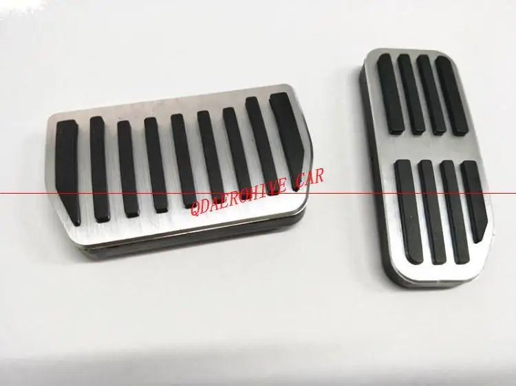 

QDAEROHIVE Car Pedal Pads Cover Car Fuel Brake Stickers Styling Plates for jaguar