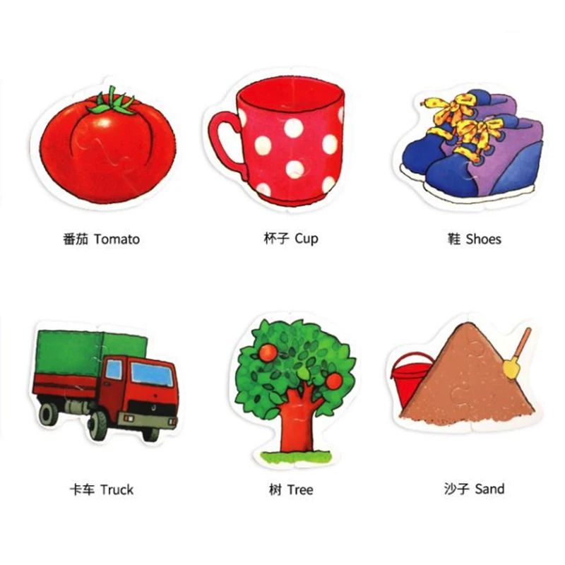 Карты вспышки и самые простые головоломки для малышей (1 + лет) 72 листа 4 темы| |