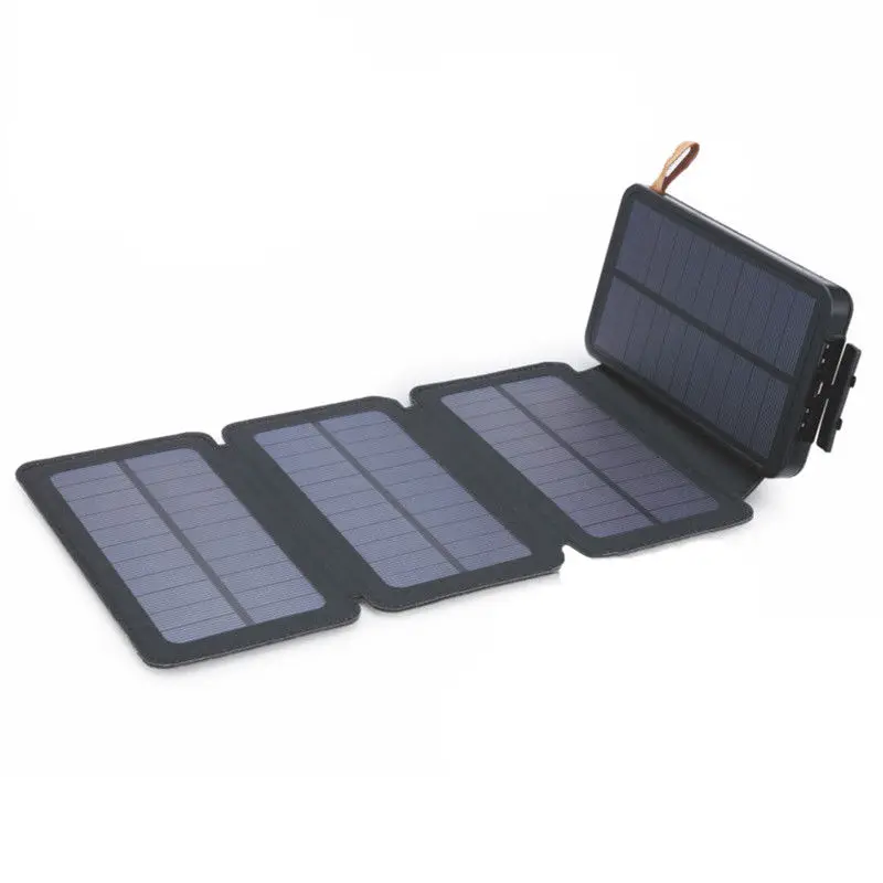 4 Tablets Uniiversal, портативное складное зарядное устройство на солнечной батарее, USB, двойной порт, 2, 3, 4 таблетки, чехол на солнечной батарее для мобильного телефона, набор для самостоятельной сборки - Цвет: 4 Tablets