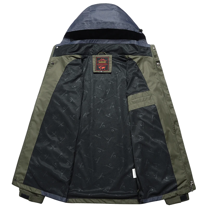 Ветровка мужская Тонкая с защитой от ветра куртка для отдыха пальто 6XL 7XL 8XL 9XL