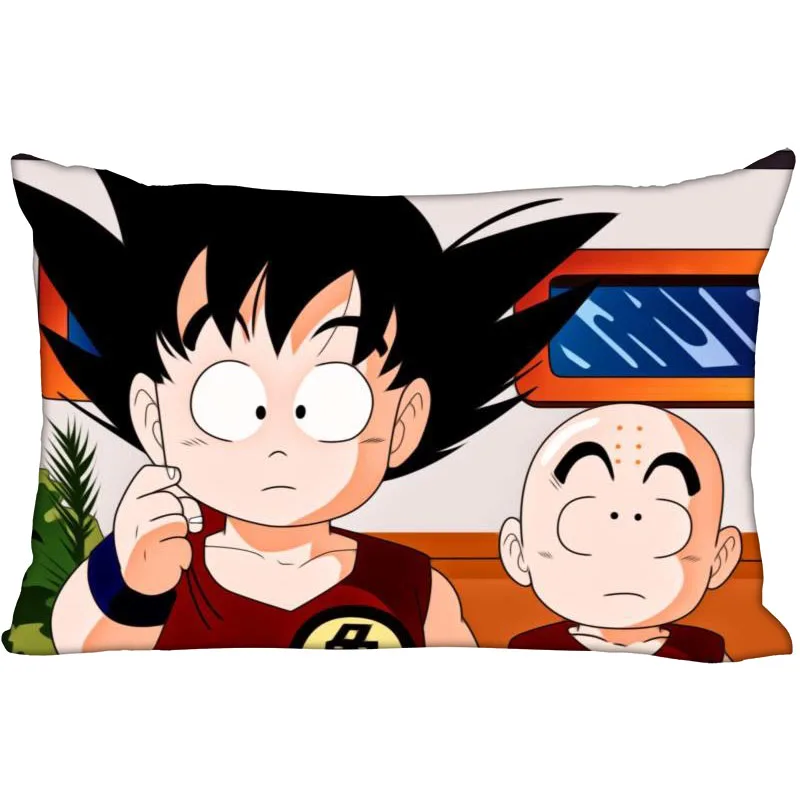 5 Горячая Распродажа Dragon Ball Z, накидка для подушки, Спальня для дома или офиса, декоративные Наволочки прямоугольник Подушка на молнии Чехлы Атласная ткань, не выцветает - Цвет: 5