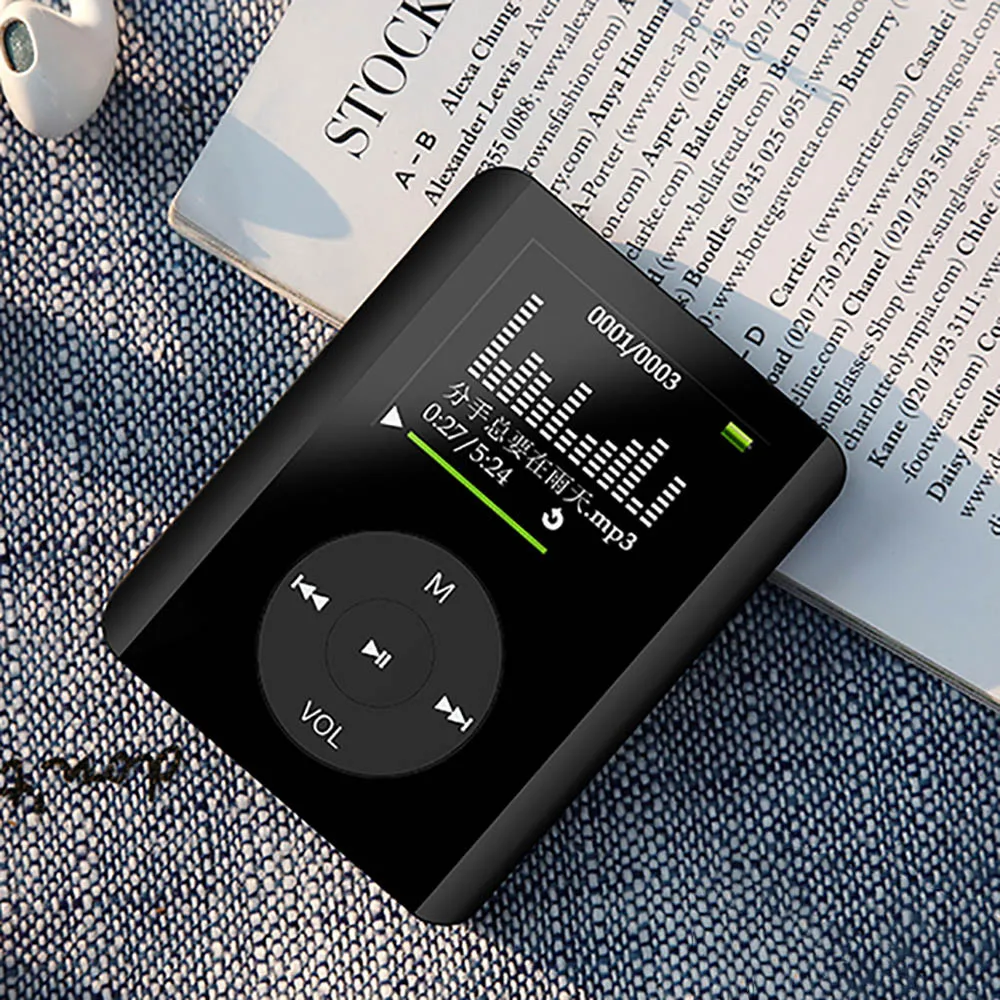 Дропшиппинг мини ультра тонкий и тонкий цифровой светильник 4GB MP4 1,8-дюймовый плеер ЖК-экран FM Радио Видео игры фильм 18#828