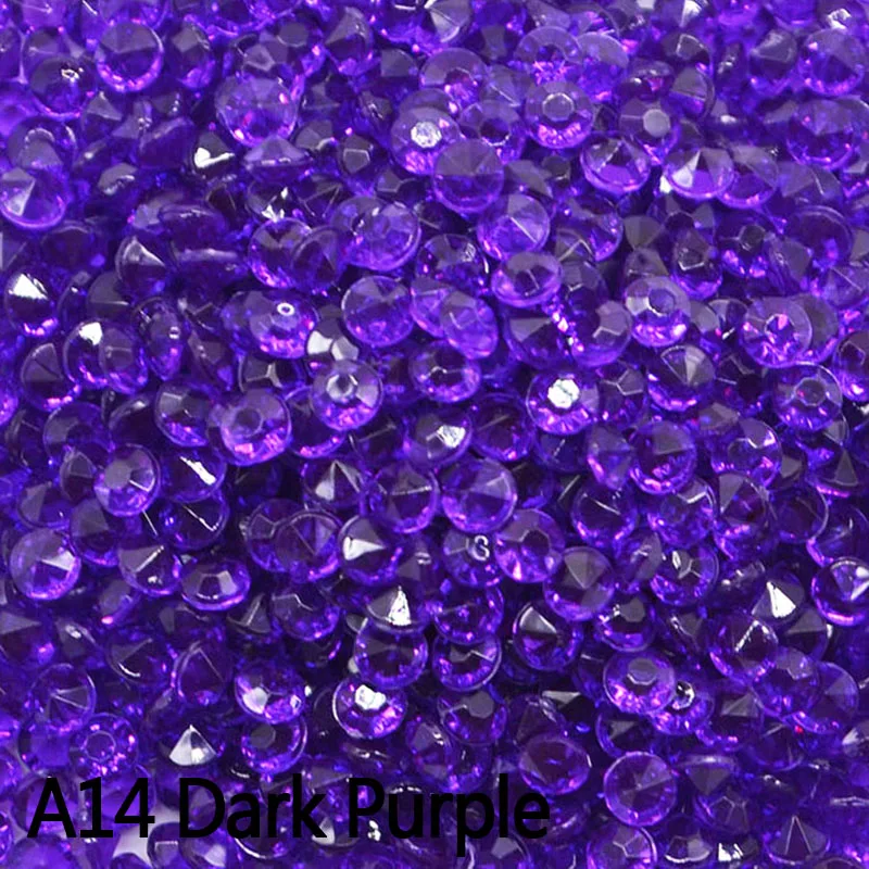 A14 dark purple 1000 шт./компл. 4,5 мм кристалл ABS горячие-исправить Стразы стеклянные стразы pointback для одежды сумки аксессуары для дизайна ногтей украшения Драгоценные Камни - Цвет: A14 dark purple