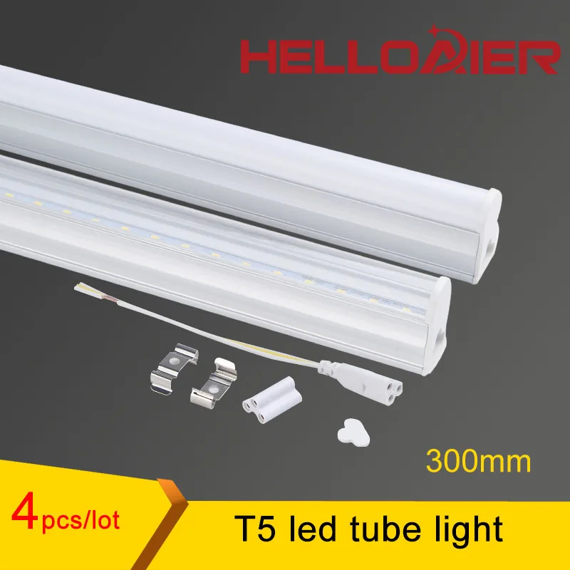 Светодиодная трубка T5 Великолепная 5 Вт 0 3 м 1 фут встроенная 24 SMD 2835 светодиодная