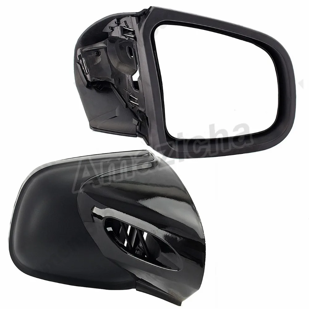 Пара Матовый Черный заднего вида сбоку Зеркала для BMW K1200LT K1200 1999-2009 | Автомобили и